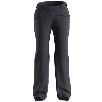 WEdgeInsulatedPant- Black snow pants on a white background