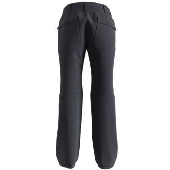 WEdgeInsulatedPant- Black snow pants on a white background