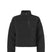 WExtremePile2Pullover- Black fleece pullover with a quarter zip and front pocket on a white background