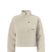 WExtremePile2Pullover-Beige fleece pullover with a quarter zip and front pocket on a white background