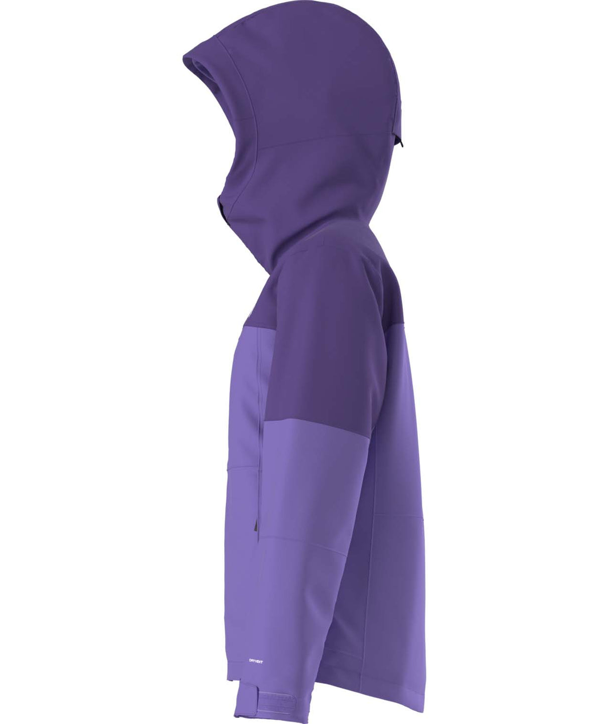 WFreedomInsulatedJacket-Purple jacket with a hood on a white 