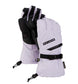WGORE-TEXGlove-Pair of light purple and black Burton gloves on a white background