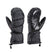 WGlace3DMitt-Black mitt glove on a white background