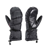 WGlace3DMitt-Black mitt glove on a white background
