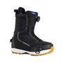WHighshotStepOnSBBoot-Black snowboard boot on a white background