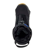 WHighshotStepOnSBBoot-Black snowboard boot on a white background