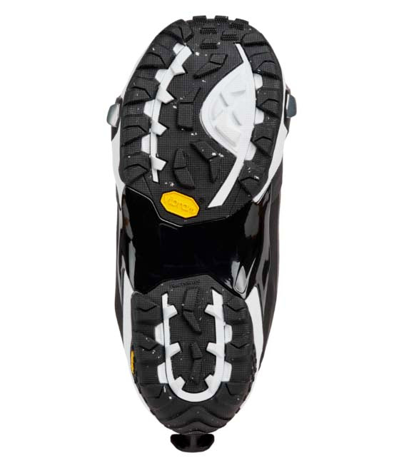 WHighshotXStepOnSnowboardBoots-Black Burton snowboard boot on a white background