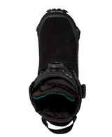 WHighshotXStepOnSnowboardBoots-Black Burton snowboard boot on a white background