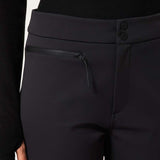 WIcicleSoftshellPant-Black pants on a white background