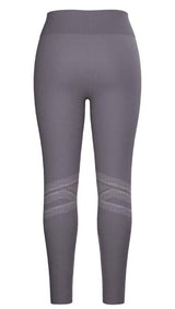 WIntraknitAll-SeasonMerinoBaseLayerBottom- Light purple leggings on a white background