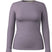 WIntraknitAll-SeasonMerinoBaseLayerCrew-Purple long-sleeve shirt on a white background