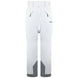WIrisIns.Pant-White ski pants with gray accents on a white background