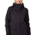 WJetty3-in-1Jacket- Woman wearing a black jacket on a white background