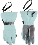 WMontanaGlove-Pair of gloves with The North Face logo on a white background