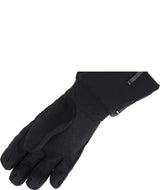 WMontanaGlove-Black glove with The North Face logo on a white background