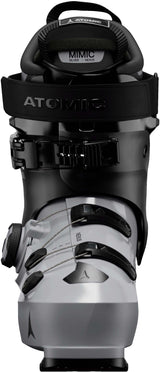 WNexus95BOA- Grey and black Atomic ski boot on a white background