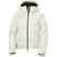 WNoraShortPuffyJacket-Cream patterned jacket with a hood on a white background