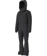 WOffTheClockOne-Piece-Black puffer suit on a white background