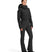 WOffTheClockOne-Piece-Woman wearing a black winter outfit on a white background