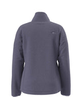 WOsitoJacket-Light purple full zip fleece jacket on a white background