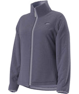 WOsitoJacket-Light purple full zip fleece jacket on a white background