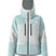 WPowstarJacket-Light blue jacket with a brand logo on a white background