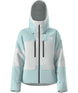 WPowstarJacket-Light blue jacket with a brand logo on a white background