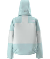 WPowstarJacket-Light blue jacket with a brand logo on a white background