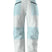 WPowstarPant-Color-blocked pants with light blue and white sections on a white background