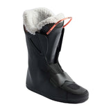 WPure85ProBoa- Black ski boot liner on a white background 