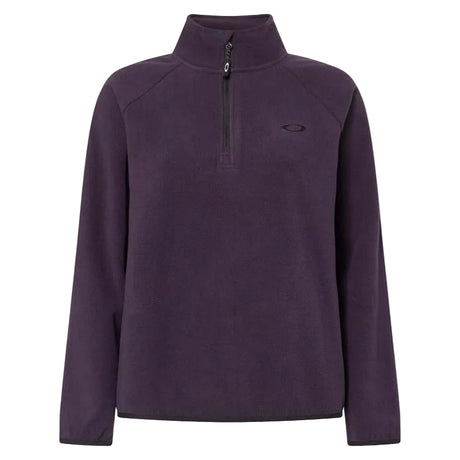 WRidge1_2Zip-Purple fleece jacket on a white background