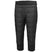 WRidgeLifaaloft3_4Pant-Black quilted pants on a white background