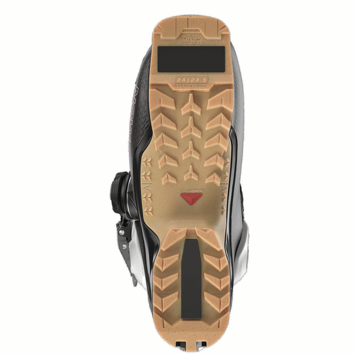 WSHIFTALPHABOA95-Salomon ski boot on a white background