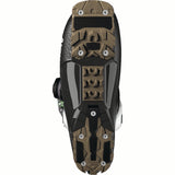 WSHIFTSUPRASBOA95-Salomon ski boot with black and gray design on a white background
