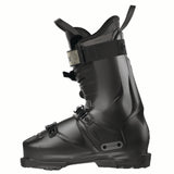 WSPROALPHACBOA85-Black Salomon ski boot on a white background