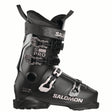 WSPROSUPRA85-Black Salomon ski boot on a white background