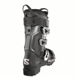 WSPROSUPRA85-Black Salomon ski boot on a white background