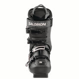 WSPROSUPRA85-Black Salomon ski boot on a white background