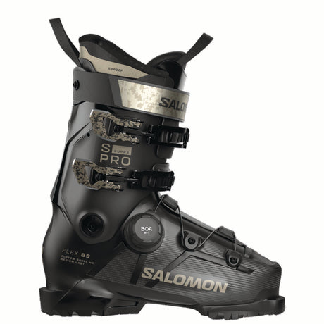 WSPROSUPRASBOA85-Salomon ski boot with BOA system on a white background