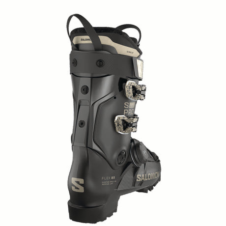 WSPROSUPRASBOA85-Salomon ski boot with BOA system on a white background