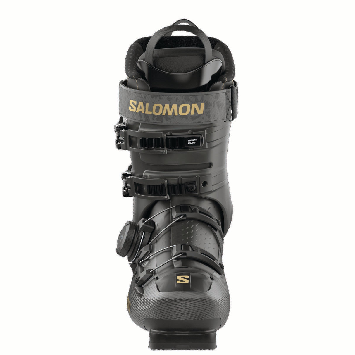 WSPROSUPRASBOA95-Salomon ski boot with BOA system on a white background