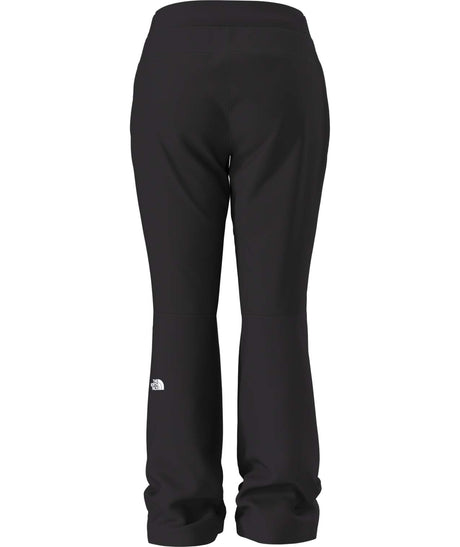 WSallyInsulatedPant-Black pants with a brand logo on a white background
