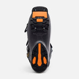 WShadowLV85- Grey, black, and gold ski boot on a white background
