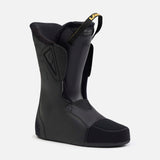 WShadowMV85- Grey, black, and gold ski boot on a white background