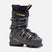WShadowMV85- Grey, black, and gold ski boot on a white background