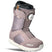 WShiftyBOA- Pink and purple snow boot with white sole on a white background