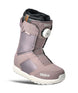 WShiftyBOA- Pink and purple snow boot with white sole on a white background