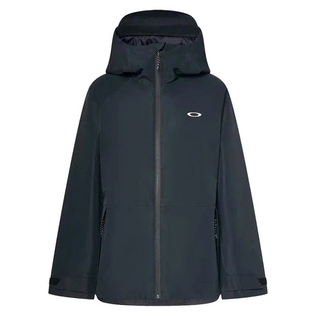 WSnowInsulatedJacket10K-Black jacket with a brand logo on a white background