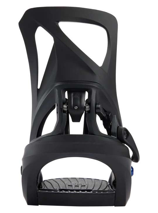 WStepOnReFlexSnowboardBindings-Black snowboard binding on a white background