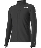 WSummitFUTUREFLEECEFullZipJacket-Black jacket with The North Face logo on a white background